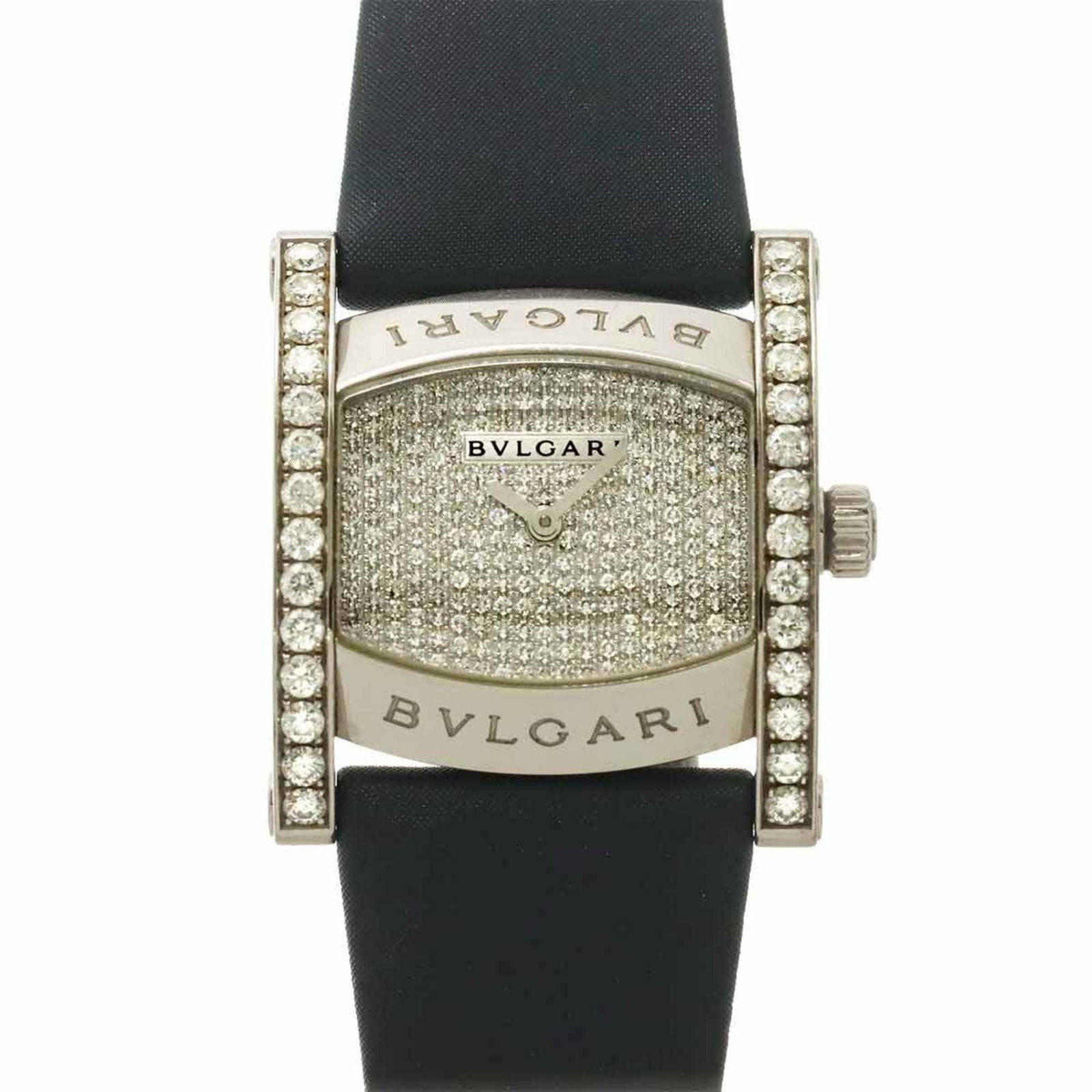 Wristwatch Bvlgari: Wristwatch Bvlgari A sleek and sophisticated Bvlgari wristwatch, crafted from 18K white gold, boasts a classic design with a satin finish that adds a touch of elegance to any outfit. With its 30mm cas