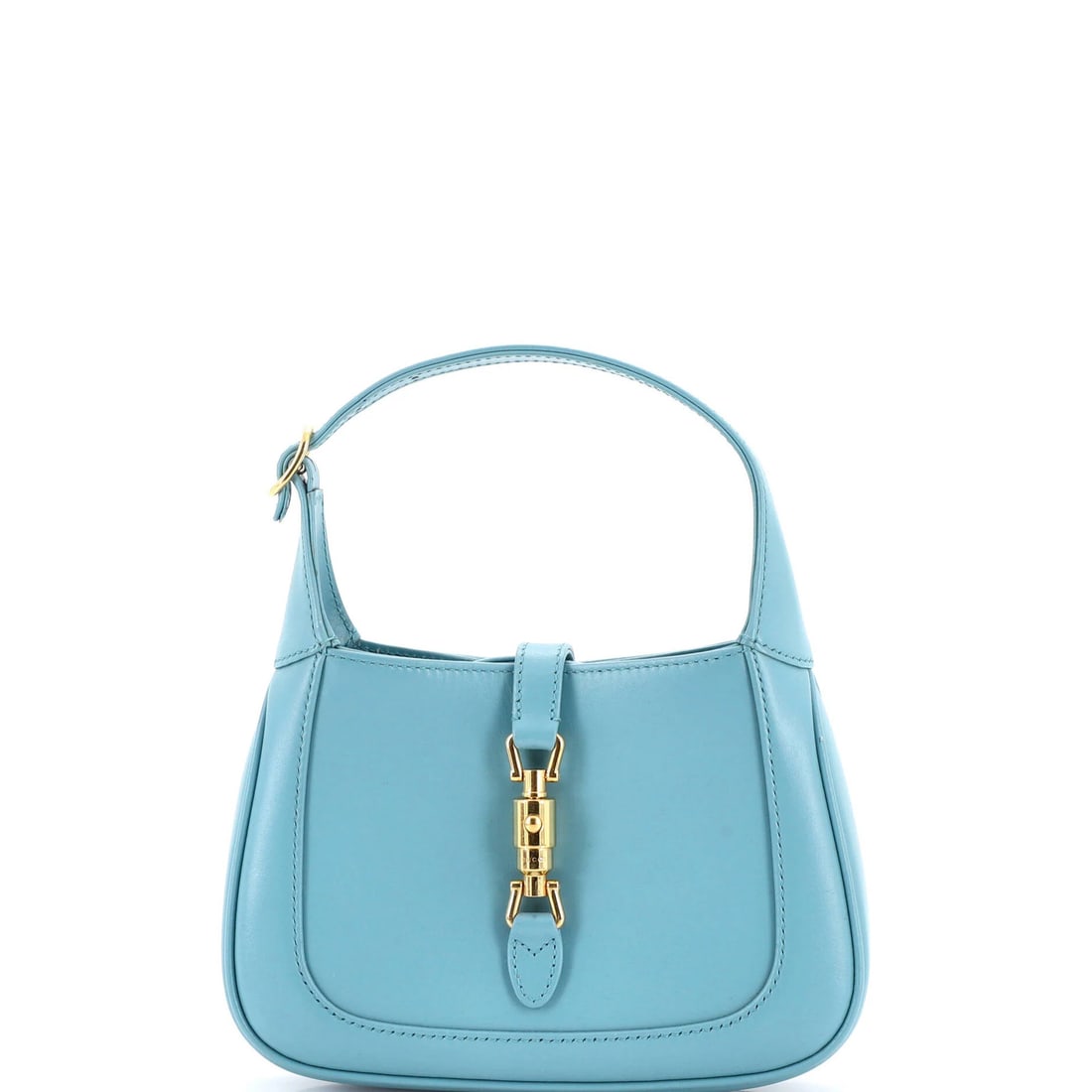 Mini Gucci Jackie 1961 Hobo Leather: Mini Gucci Jackie 1961 Hobo Leather For the fashionista on-the-go, this mini Gucci Jackie 1961 Hobo Leather is a stylish and practical accessory that combines classic design with modern convenience. W