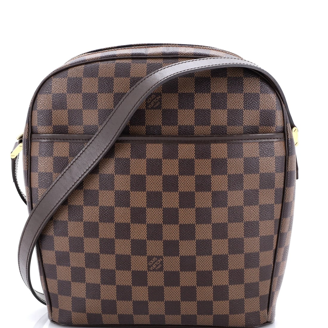 Louis Vuitton Ipanema Handbag in Damier GM: Louis Vuitton Ipanema Handbag in Damier GM The iconic Louis Vuitton Ipanema Handbag in Damier GM is a timeless classic, boasting the signature canvas coated leather exterior and rich brown color that