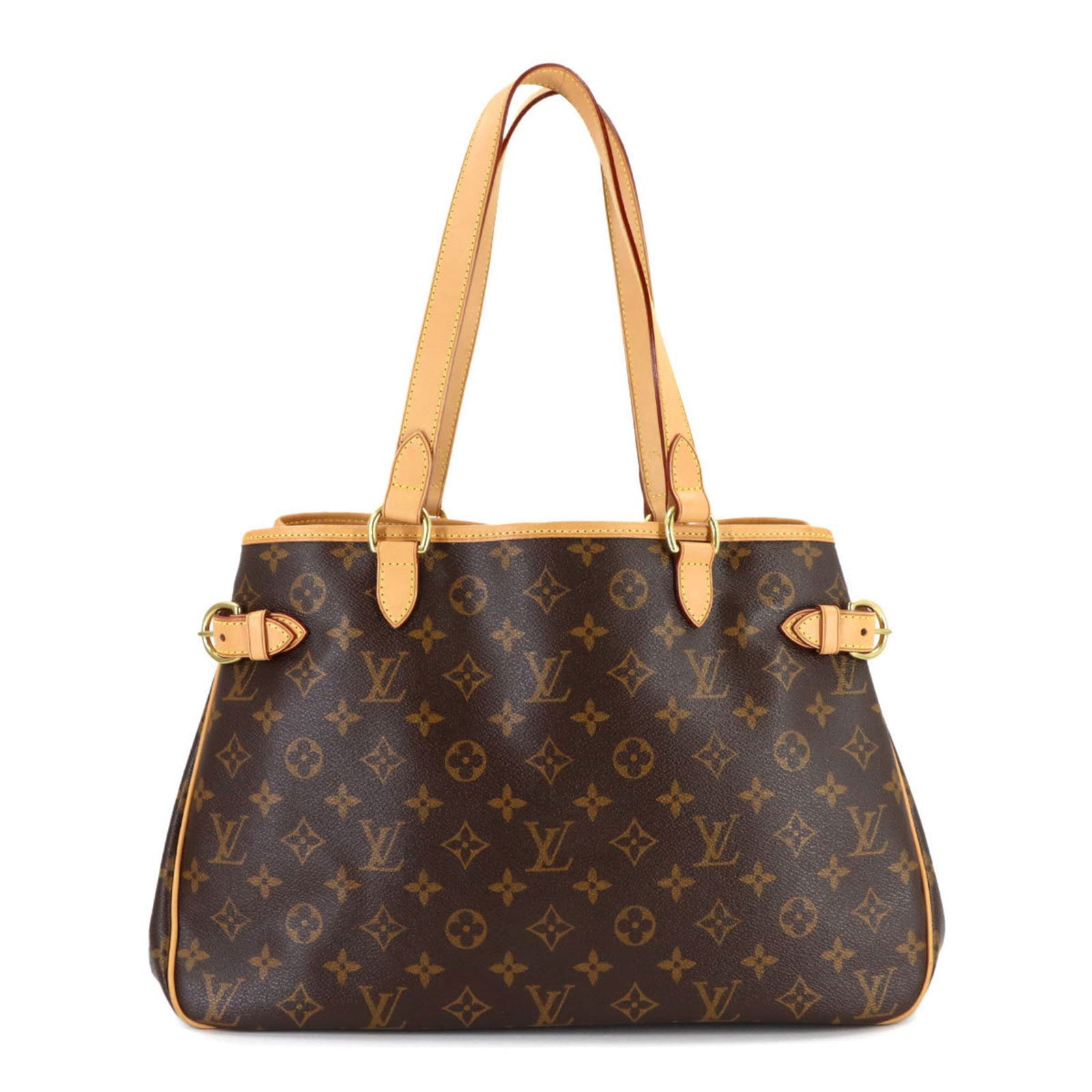 Louis Vuitton Monogram Tote Bag: Louis Vuitton Monogram Tote Bag Experience the timeless elegance of Louis Vuitton with this stunning Monogram Tote Bag, boasting the iconic interlocking LV monogram in rich brown hues that add depth a