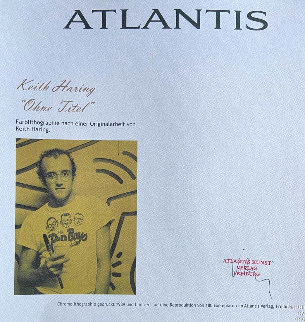 Numbered Keith Haring Lithograph - 7