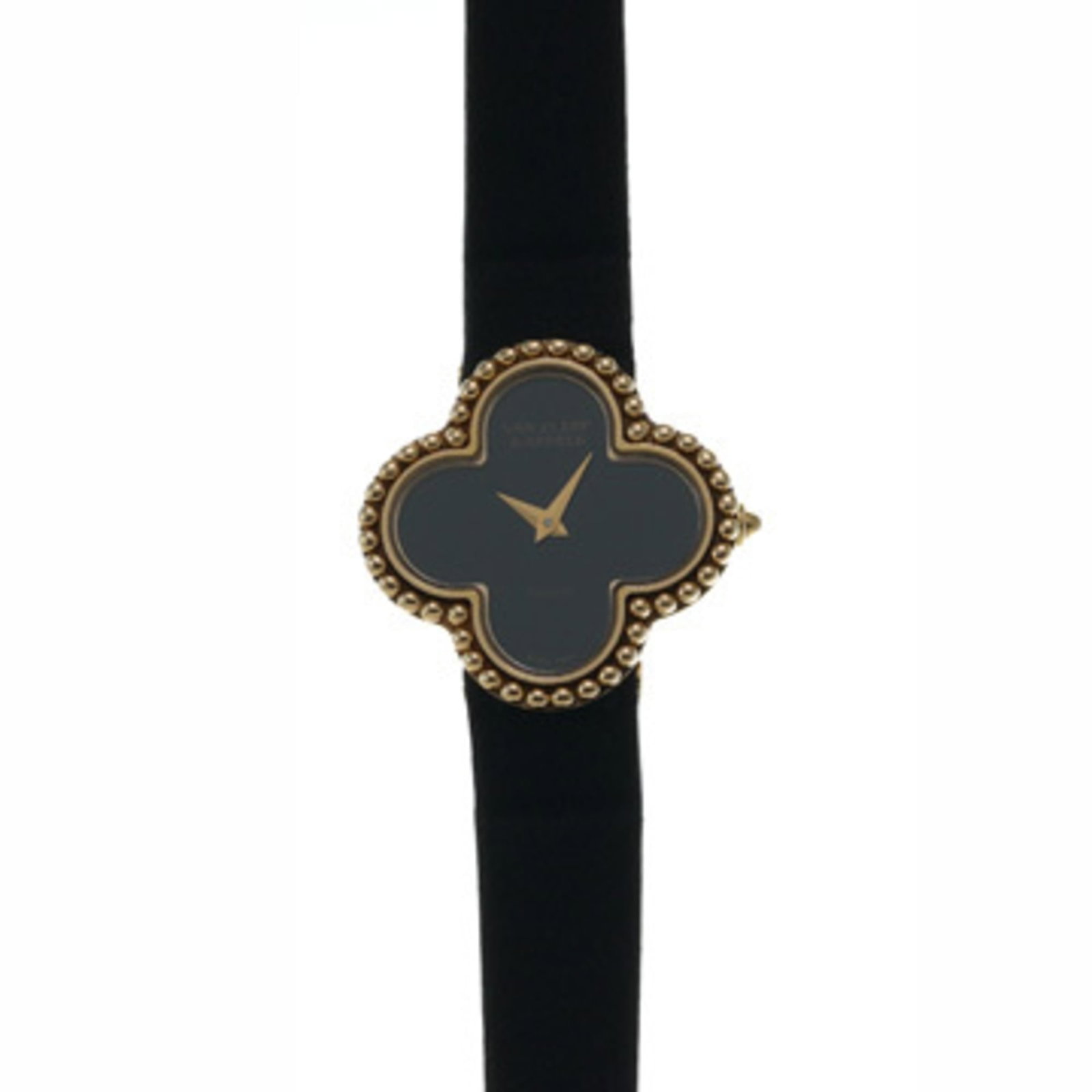 Wristwatch Van Cleef & Arpels: Wristwatch Van Cleef & Arpels Experience the timeless elegance of Van Cleef & Arpels, renowned for its exquisite craftsmanship and attention to detail. This stunning yellow gold wristwatch boasts a sl