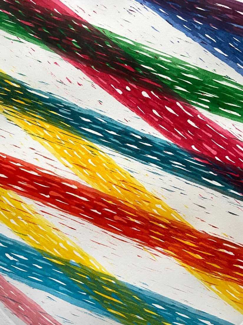 Published Piero Dorazio Etching Numbered - 4