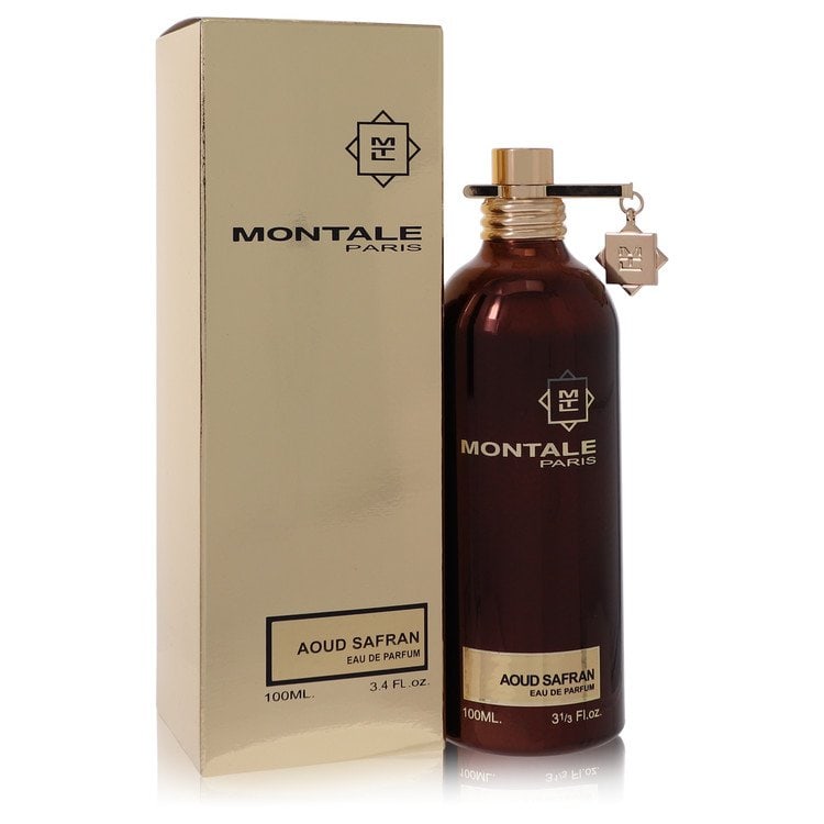 Montale Aoud Safran Perfume by Montale Eau de Parfum Spray: Montale Aoud Safran Perfume by Montale Eau de Parfum Spray Indulge in the exotic allure of Montale Aoud Safran, a luxurious eau de parfum that combines warm saffron notes with rich amber and vanilla f