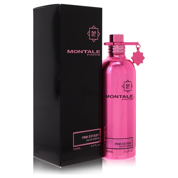 Montale Pink Extasy Eau de Parfum Spray: Montale Pink Extasy Eau de Parfum Spray Indulge in the sweet and seductive scent of Montale Pink Extasy, a luxurious Eau de Parfum Spray that combines notes of rose, jasmine, and vanilla to create a c