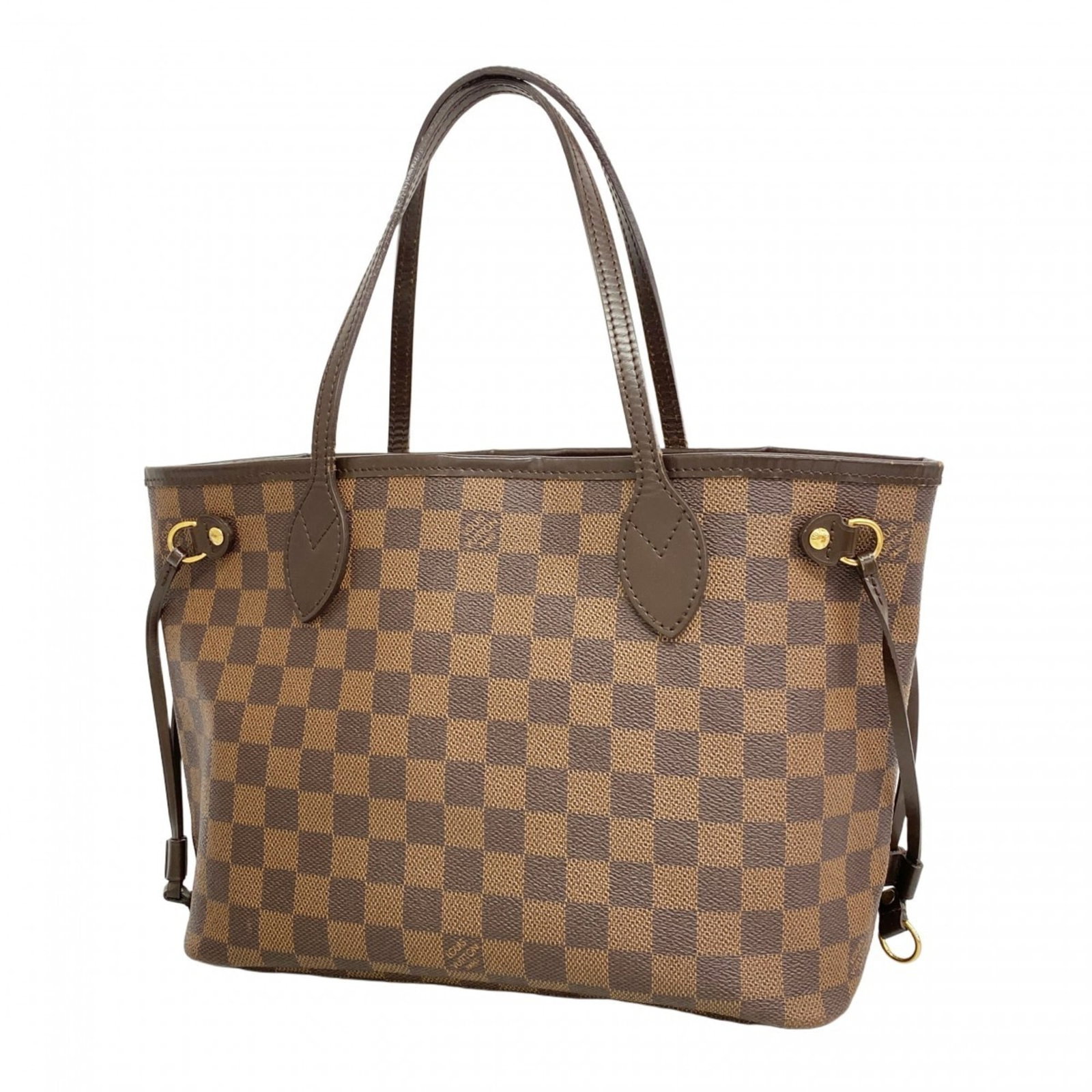 Bag Louis Vuitton Tote: Bag Louis Vuitton Tote A timeless and iconic tote from Louis Vuitton, this Ebene-colored bag boasts the classic monogram pattern and sleek design that has made LV a status symbol for decades. With its