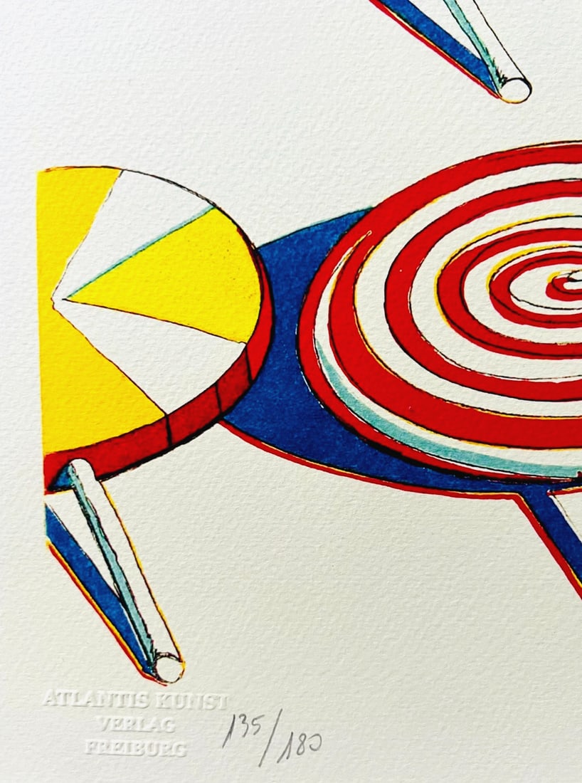 Lithograph Wayne Thiebaud - 7