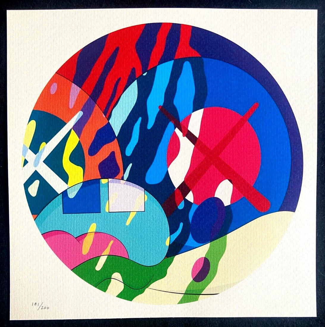 Mori-Art-Museum Kaws Lithograph Limited Edition Numbered: Mori-Art-Museum Kaws Lithograph Limited Edition Numbered A rare opportunity to own a piece of modern art, the Mori-Art-Museum Kaws Lithograph Limited Edition Numbered is a highly sought-after collecto