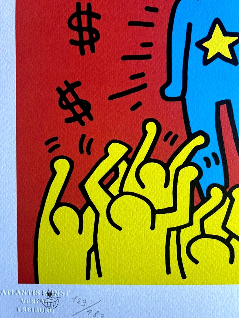 Numbered Keith Haring Lithograph - 6