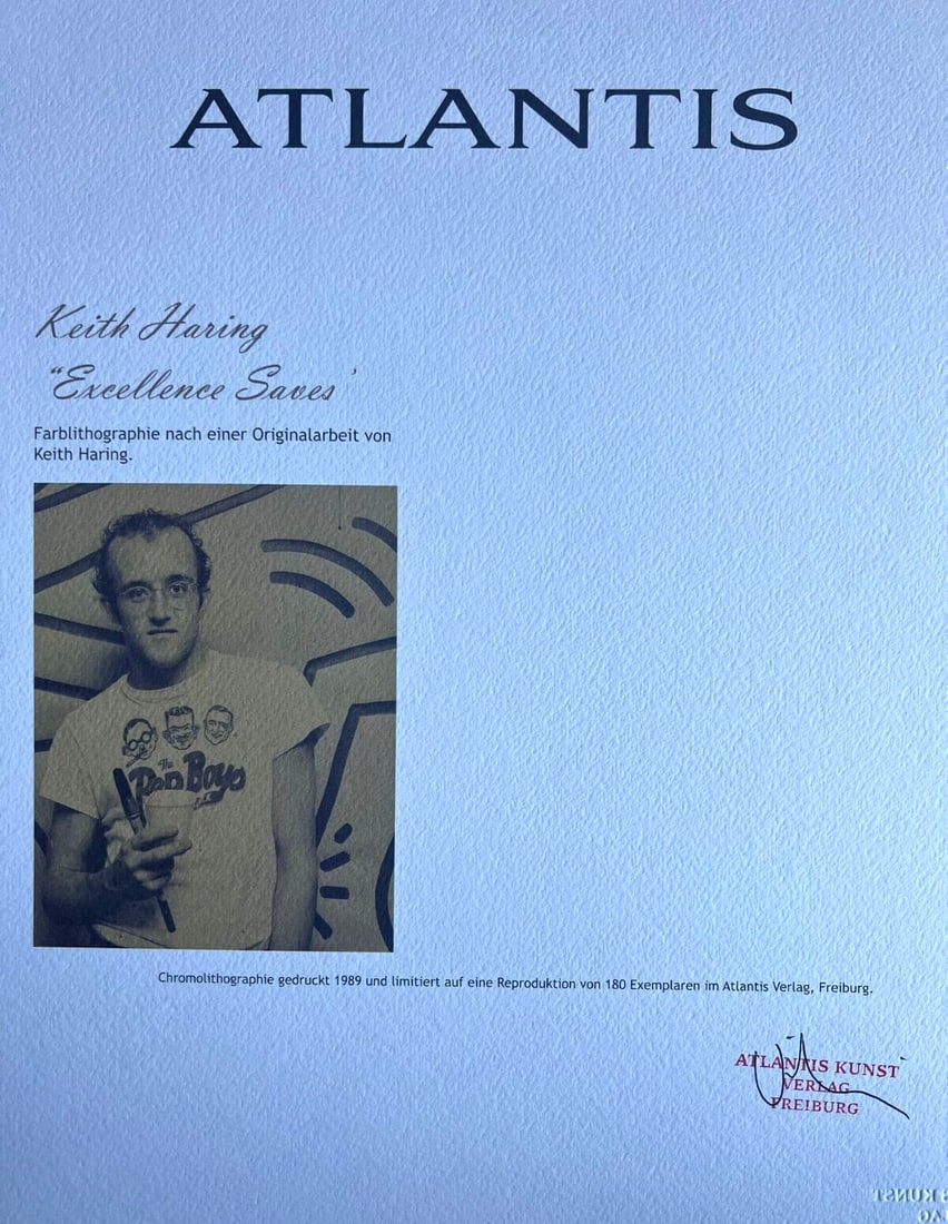 Numbered Keith Haring Lithograph - 8