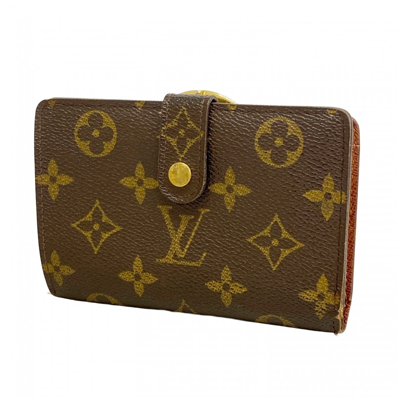Louis Vuitton Bi-Fold Wallet: Louis Vuitton Bi-Fold Wallet A timeless piece from the iconic Louis Vuitton brand, this bi-fold wallet boasts classic design and premium quality. With its rich brown leather exterior and durable