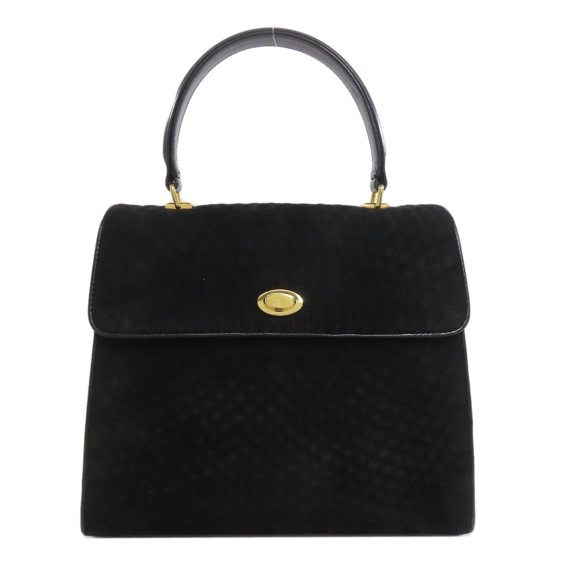 Suede BALLY quilting Handbag: Suede BALLY quilting Handbag Elevate your style with the luxurious BALLY suede handbag, boasting a sleek black exterior and rich, velvety texture that adds depth to any outfit. This timeless piece is
