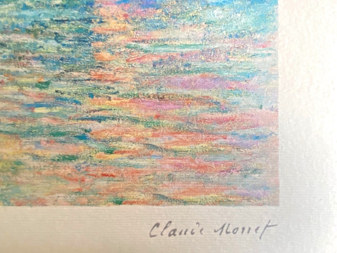 Numbered Claude Monet Lithograph - 7