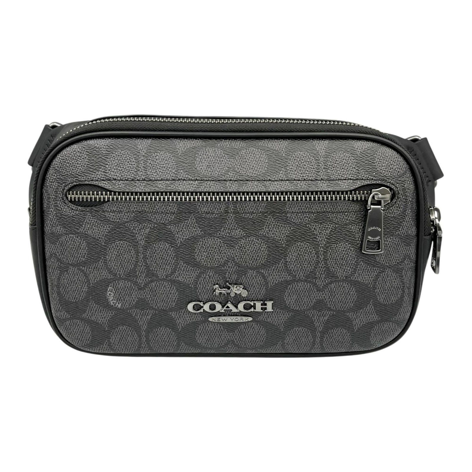 Coach Signature Leather Pouch Sling Bag (1 of 10)