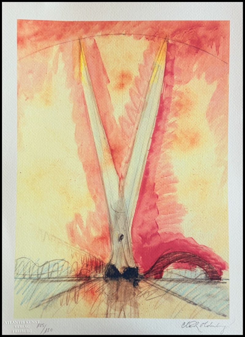 # Claes Oldenburg Lithograph Numbered: # Claes Oldenburg Lithograph Numbered A rare opportunity to own a piece of American art history, this limited edition lithograph by renowned artist Claes Oldenburg is a must-have for collectors and fa