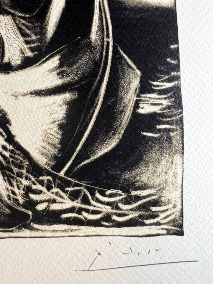 Numbered Pablo Picasso Lithograph - 12