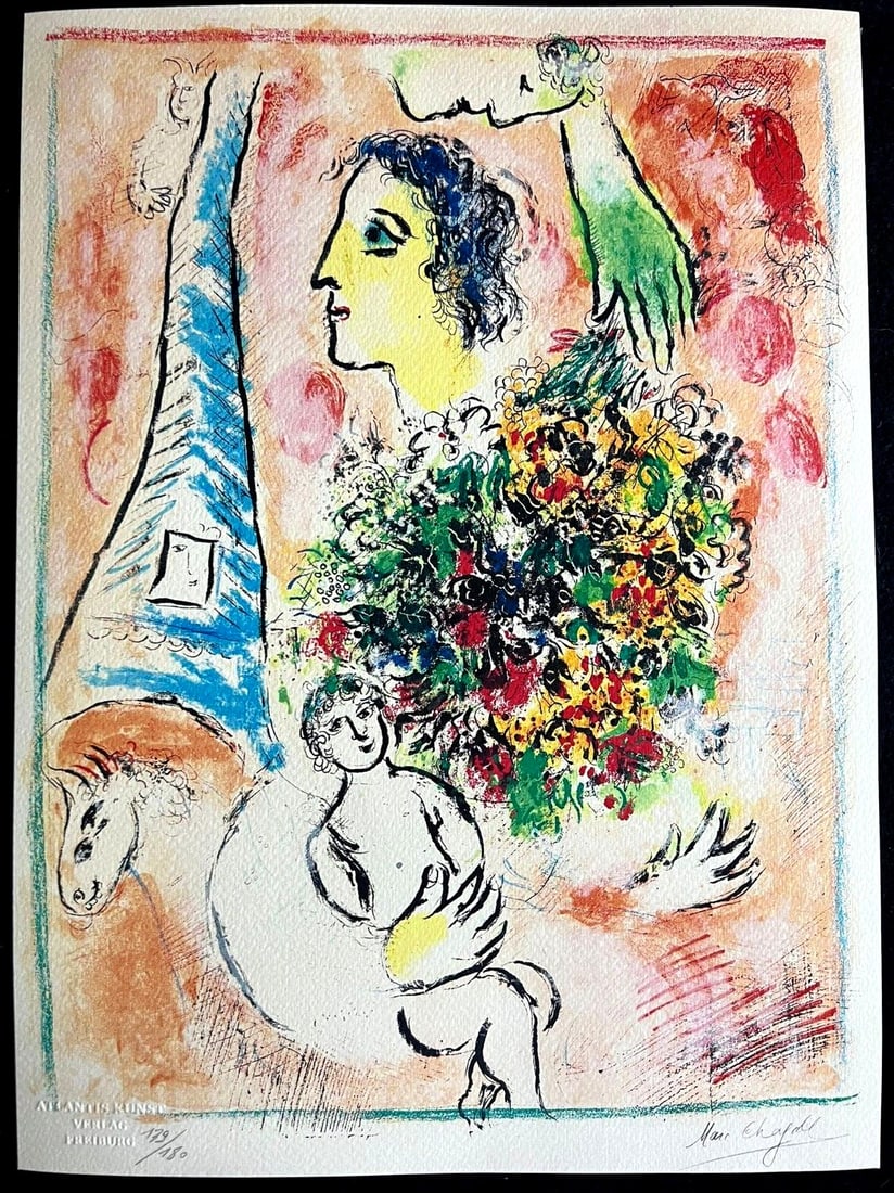Marc Chagall Lithograph Op. # - 2