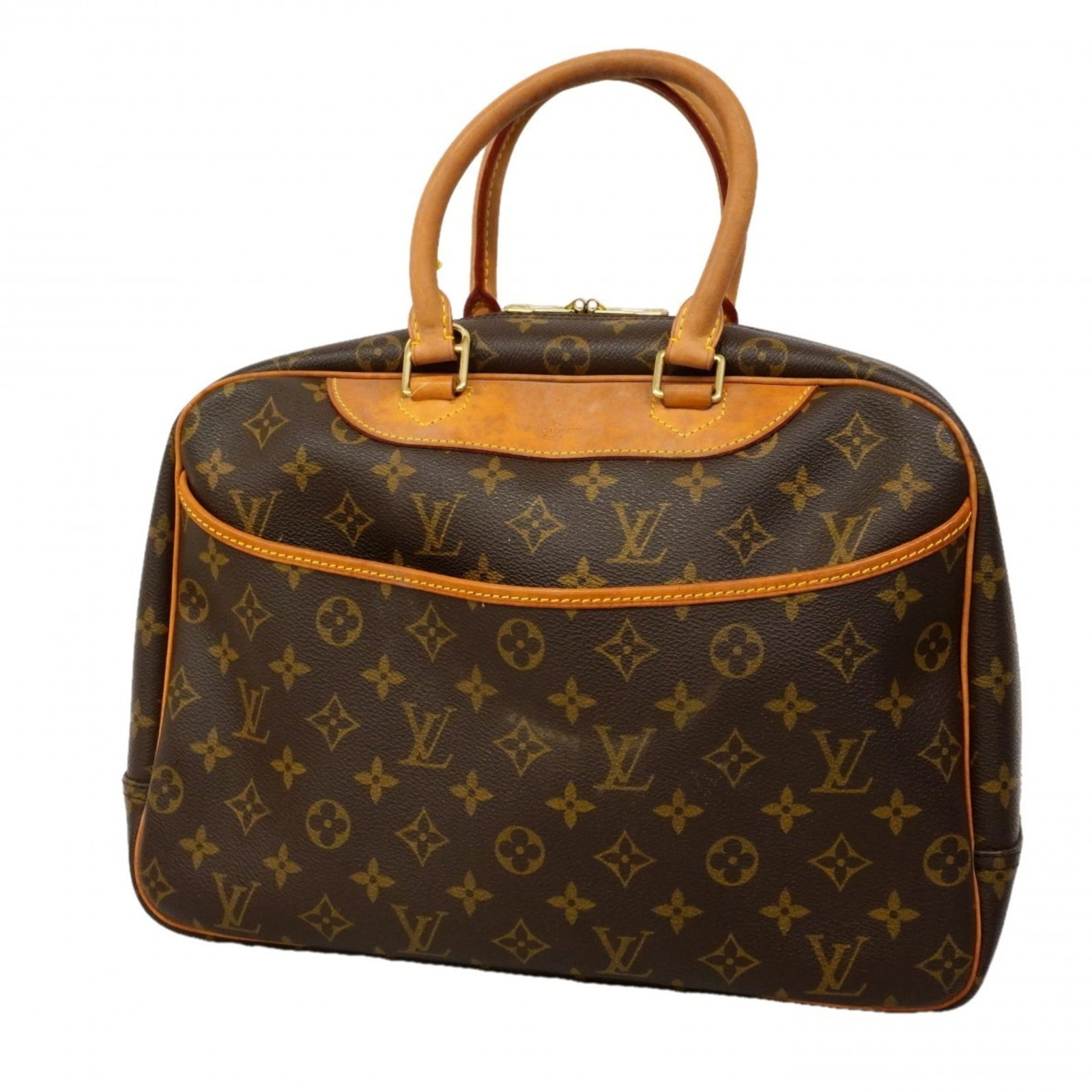 Handbag Louis Vuitton: Handbag Louis Vuitton A timeless and stylish Louis Vuitton handbag, this brown beauty boasts the iconic monogram pattern and premium leather construction that has become synonymous with luxury. With i