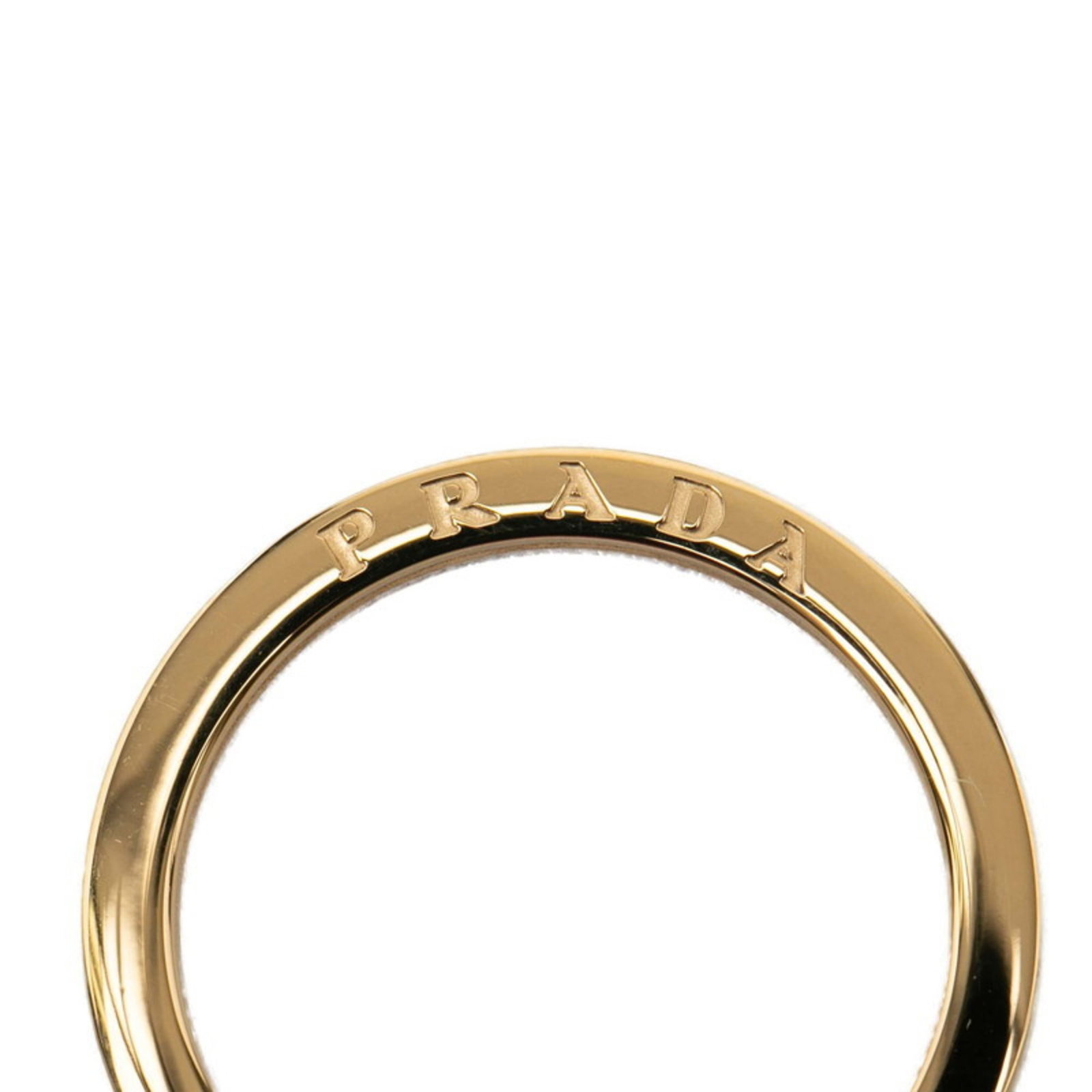 Prada Leather Keyring - 4
