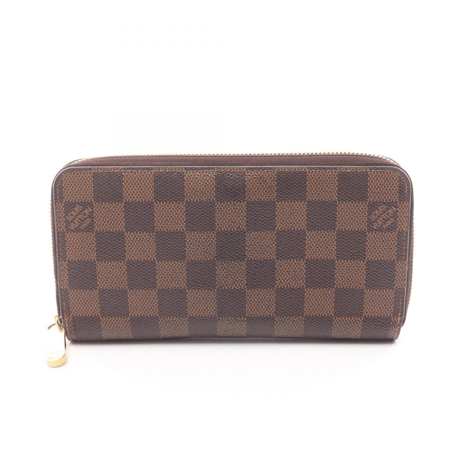 Louis Vuitton Bi-Fold Coated Canvas Long Wallet: Louis Vuitton Bi-Fold Coated Canvas Long Wallet A luxurious and timeless accessory for the modern woman, this Louis Vuitton bi-fold wallet boasts classic design with a durable coated canvas exterior
