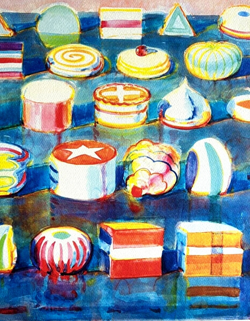 Lithograph Wayne Thiebaud - 3