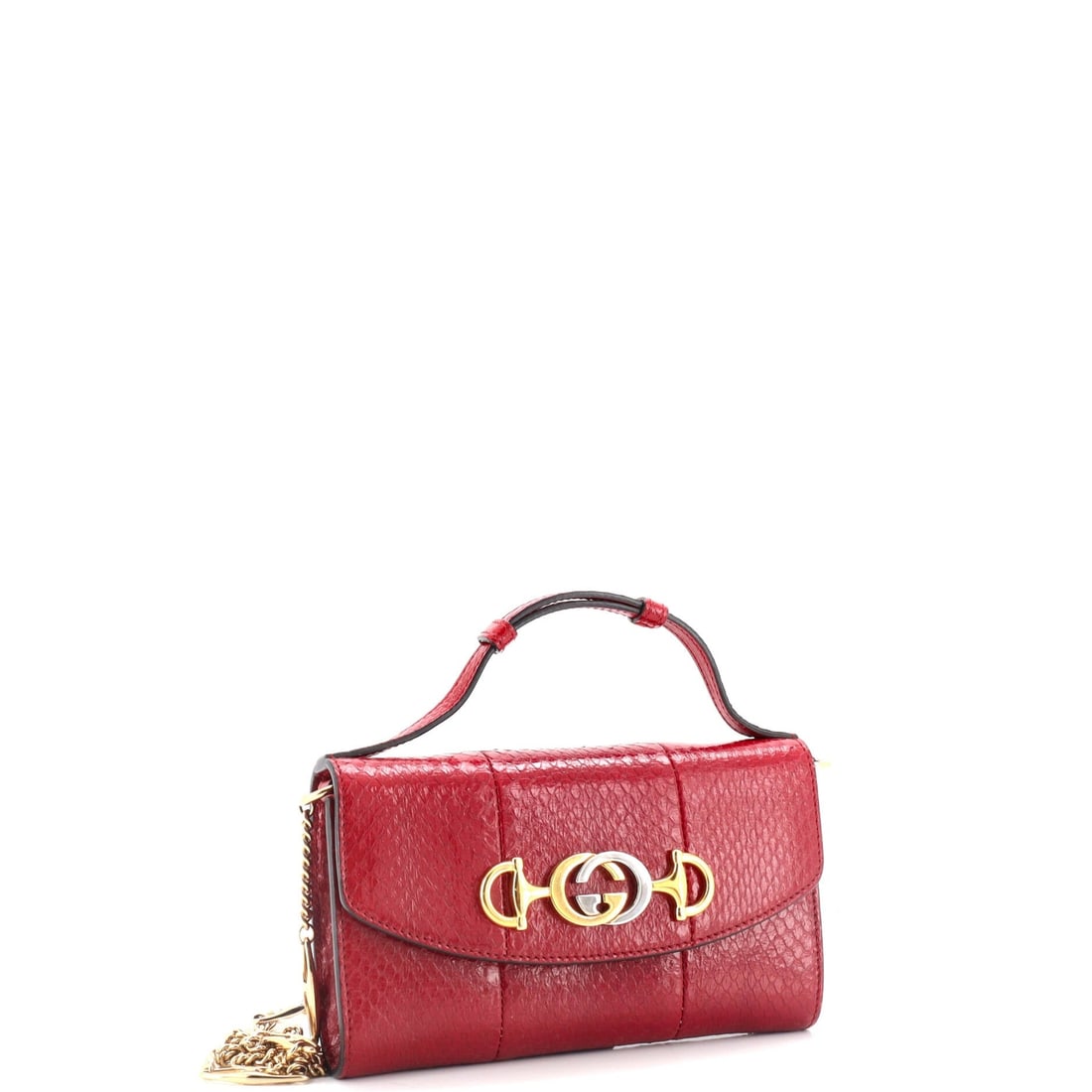 Gucci Zumi Mini Python Shoulder Bag - 2