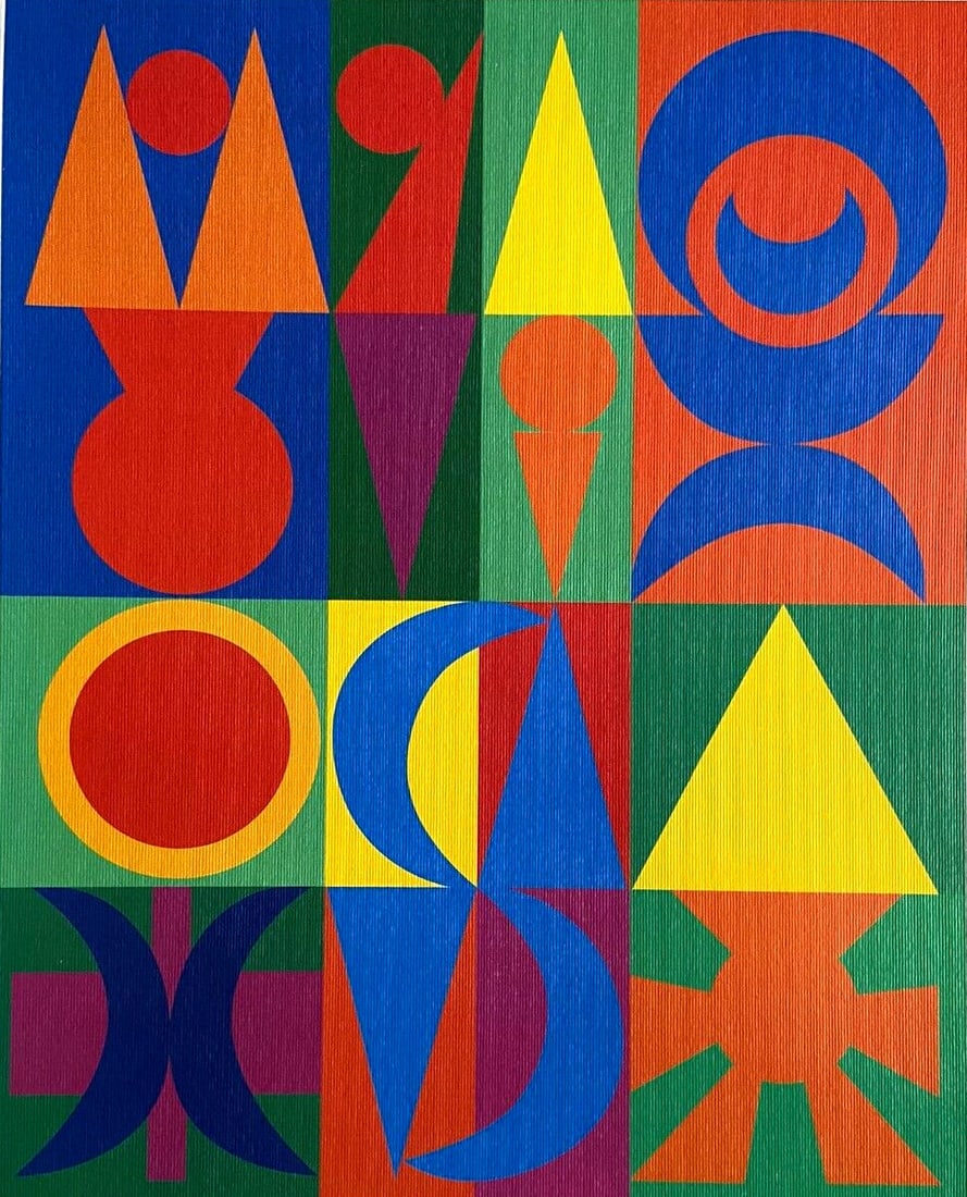 Auguste Herbin Lithograph # - 2
