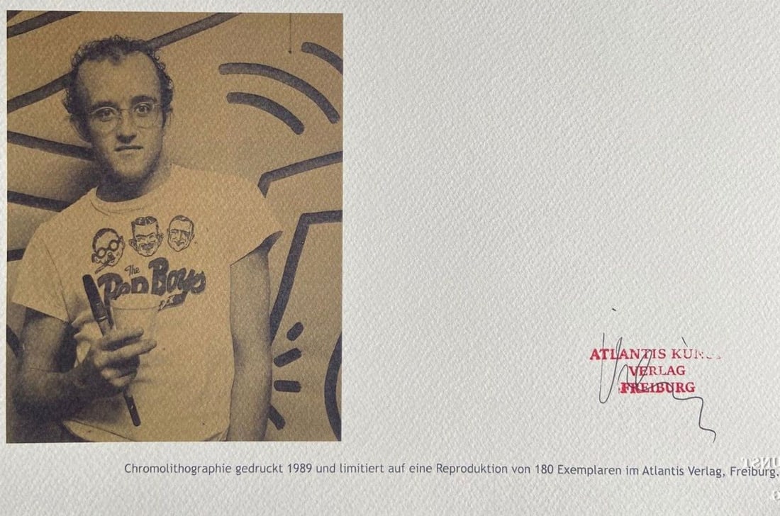 Lithograph Keith Haring - 10