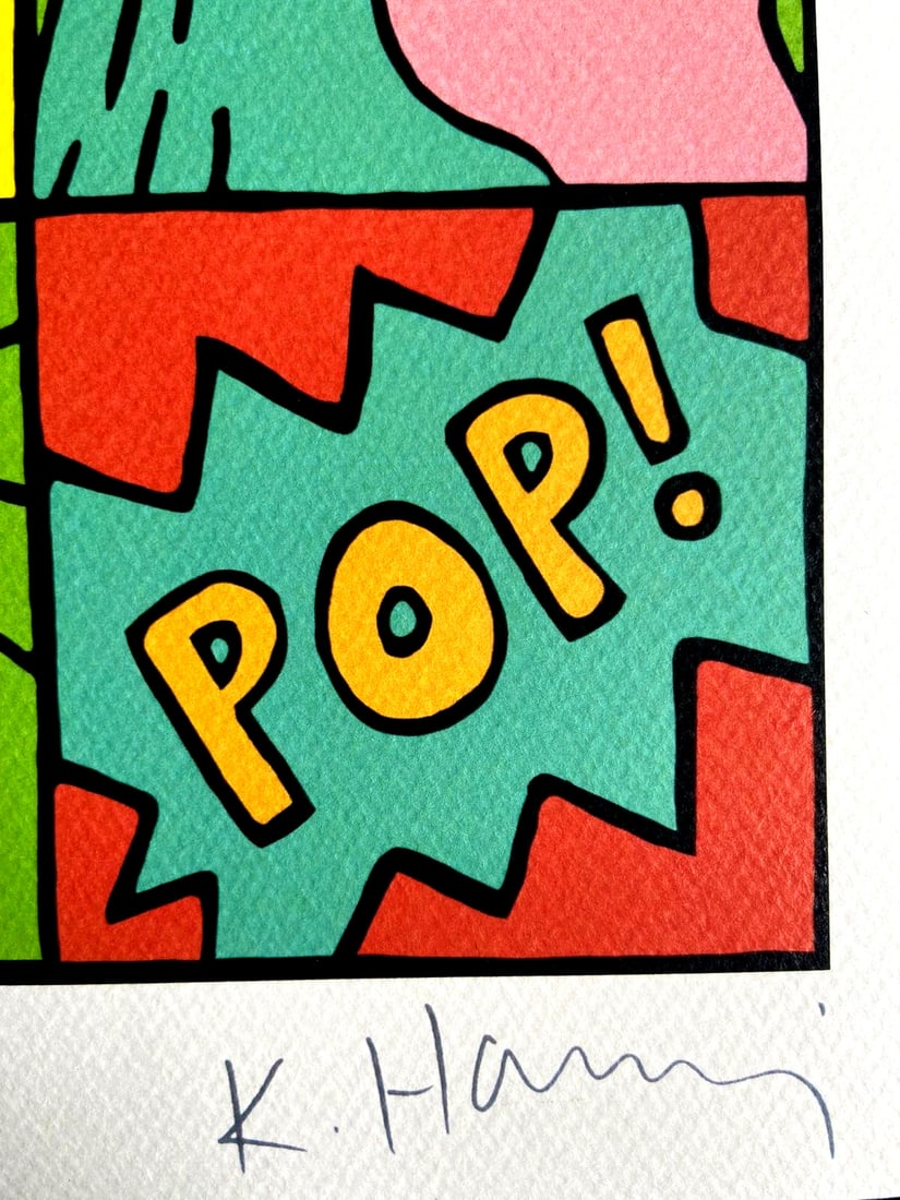 Lithograph Keith Haring - 7