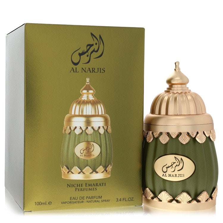 (Unisex) Niche Emarati Al Narjis Perfume By Lattafa Eau De Parfum Spray: (Unisex) Niche Emarati Al Narjis Perfume By Lattafa Eau De Parfum Spray Experience the elegance of Lattafa's Emarati Al Narjis perfume, a unique and alluring scent that combines the finest notes to cr
