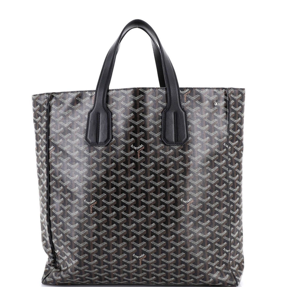 Goyard Voltaire III Coated Canvas Tote: Goyard Voltaire III Coated Canvas Tote The Goyard Voltaire III Coated Canvas Tote is a timeless and stylish accessory that exudes French chic. With its durable canvas exterior and vibrant orange inter