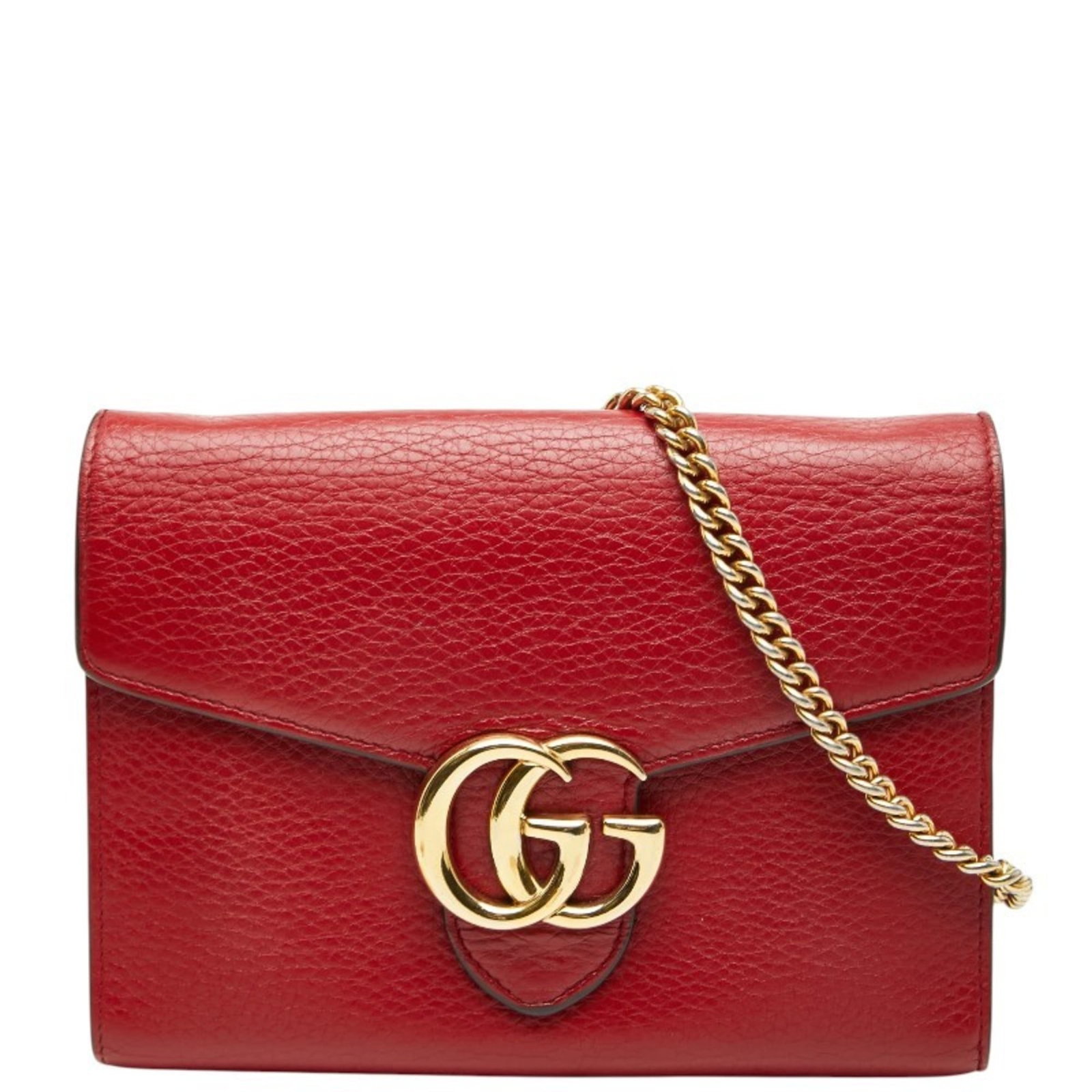 Gucci Leather Shoulder Bag: Gucci Leather Shoulder Bag This stunning Gucci leather shoulder bag boasts bold red hues and premium quality craftsmanship, making it a statement piece for any fashion-forward woman. With its classic