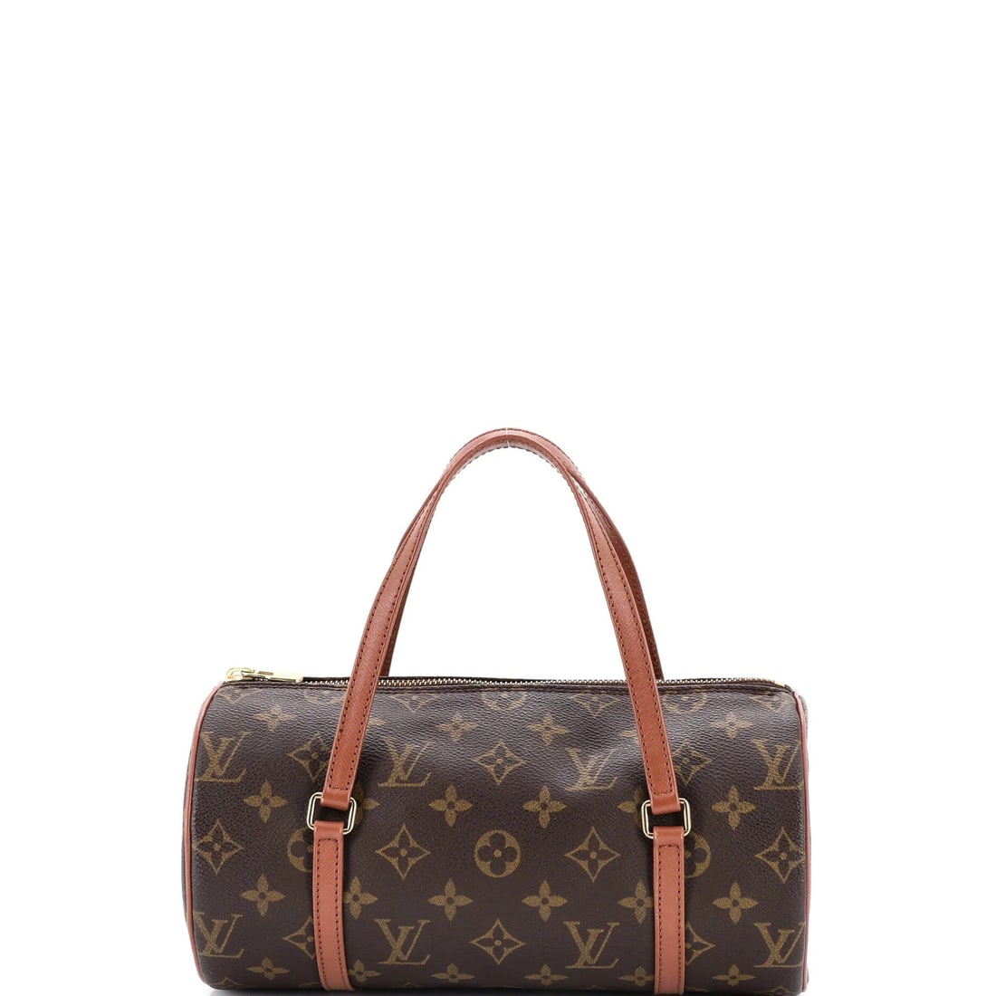 Louis Vuitton Papillon Handbag - Monogram Canvas, 26: Louis Vuitton Papillon Handbag - Monogram Canvas, 26 Experience the timeless elegance of Louis Vuitton's iconic Papillon handbag, boasting a classic monogram canvas exterior in rich brown tones and sl