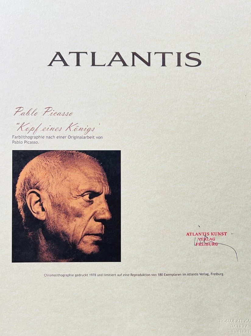 Pablo Picasso Lithograph # - 10