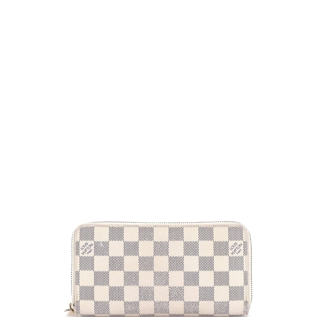 Louis Vuitton Damier Zippy Wallet: Louis Vuitton Damier Zippy Wallet A pre-owned Louis Vuitton Damier Zippy Wallet, perfect for those who crave classic style and functionality. With its iconic Damier pattern, gold hardware, and neutral