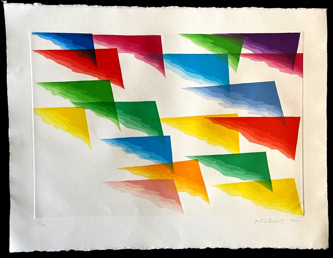 Numbered Piero Dorazio Etching - 2