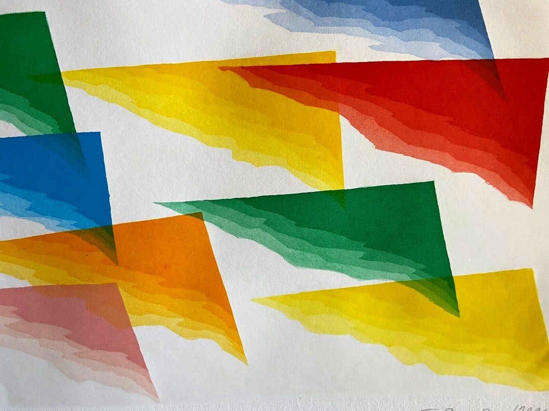 Numbered Piero Dorazio Etching - 7