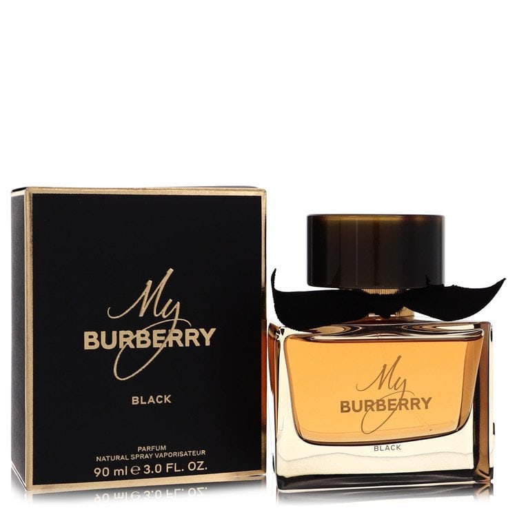 My Burberry Black Perfume By Eau De Parfum Spray: My Burberry Black Perfume By Eau De Parfum Spray Indulge in the timeless elegance of Burberry Black, a sophisticated eau de parfum spray that exudes refinement and poise. With its 3 oz size and 500g w