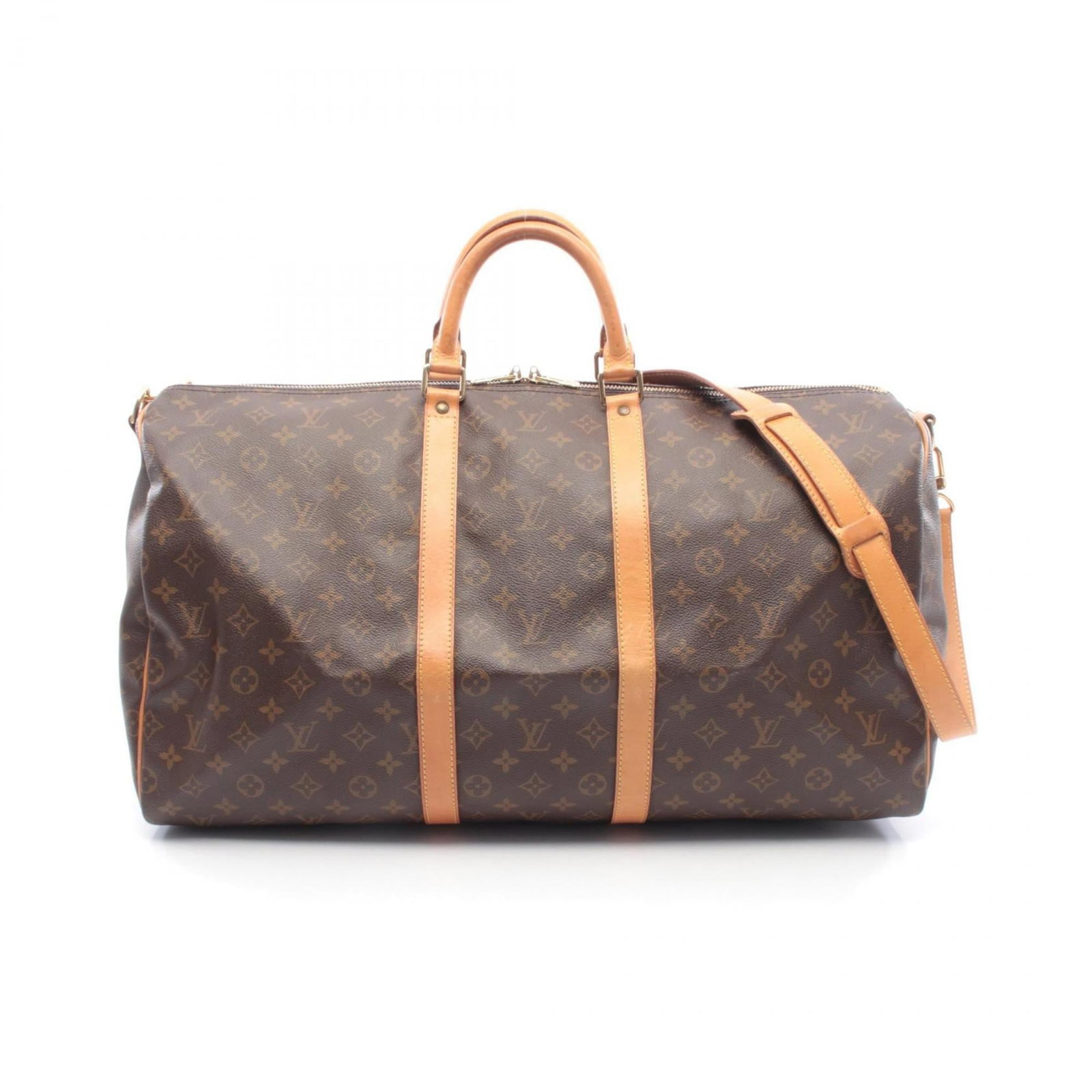 Louis Vuitton Boston Bag - Coated Canvas and Leather: Louis Vuitton Boston Bag - Coated Canvas and Leather A timeless classic, the Louis Vuitton Boston Bag boasts its iconic monogram pattern on coated canvas and elegant leather accents, making it a styli