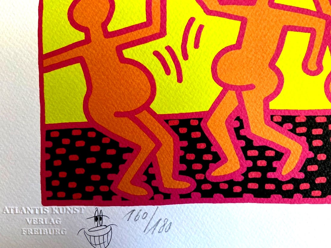 180 Keith Haring Lithograph Numbered - 4