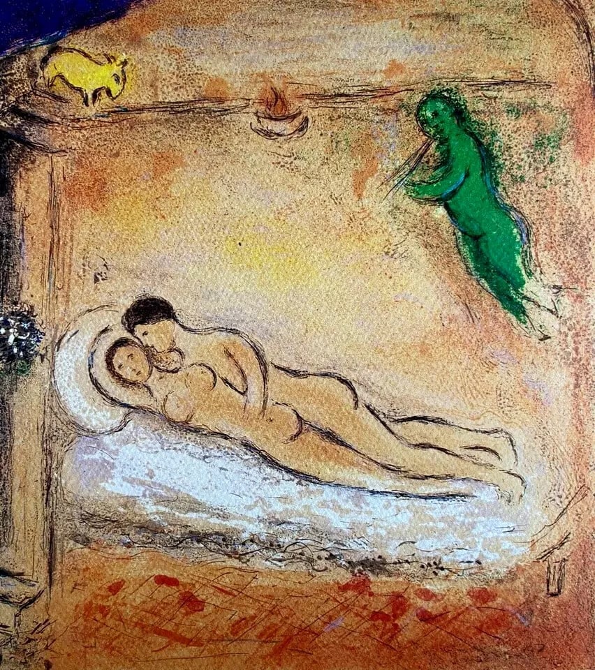 op - Marc-Chagall Lithograph -made - 5