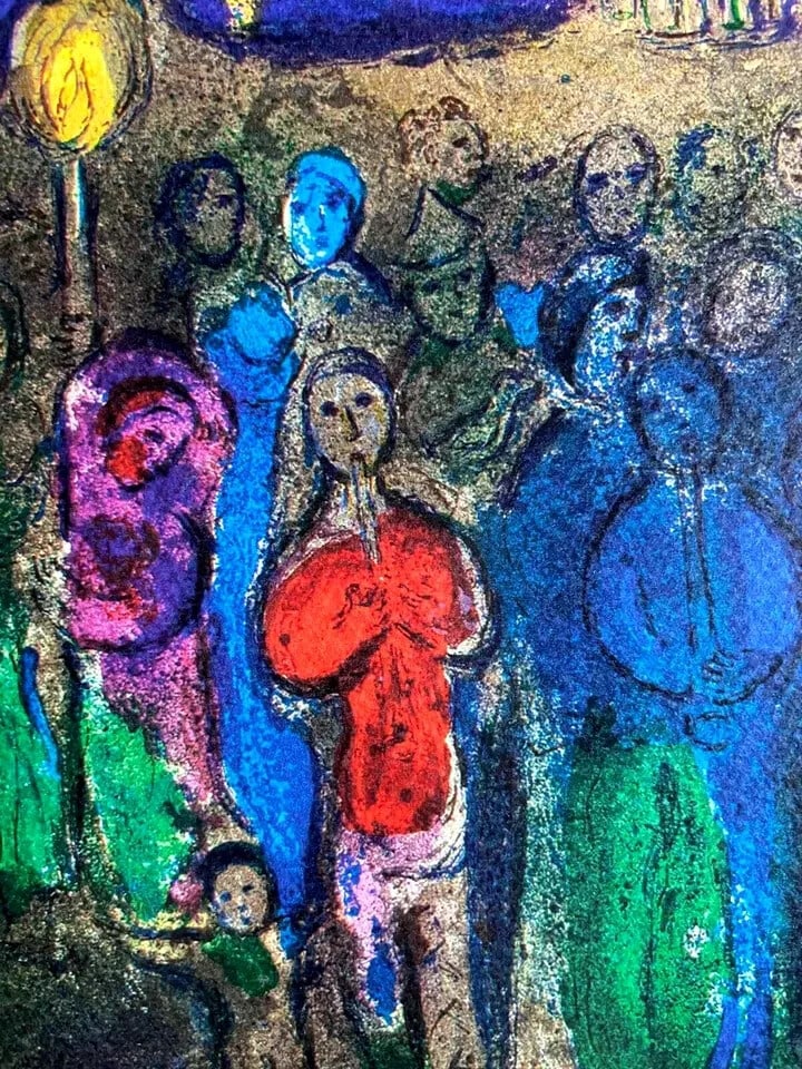 op - Marc-Chagall Lithograph -made - 6