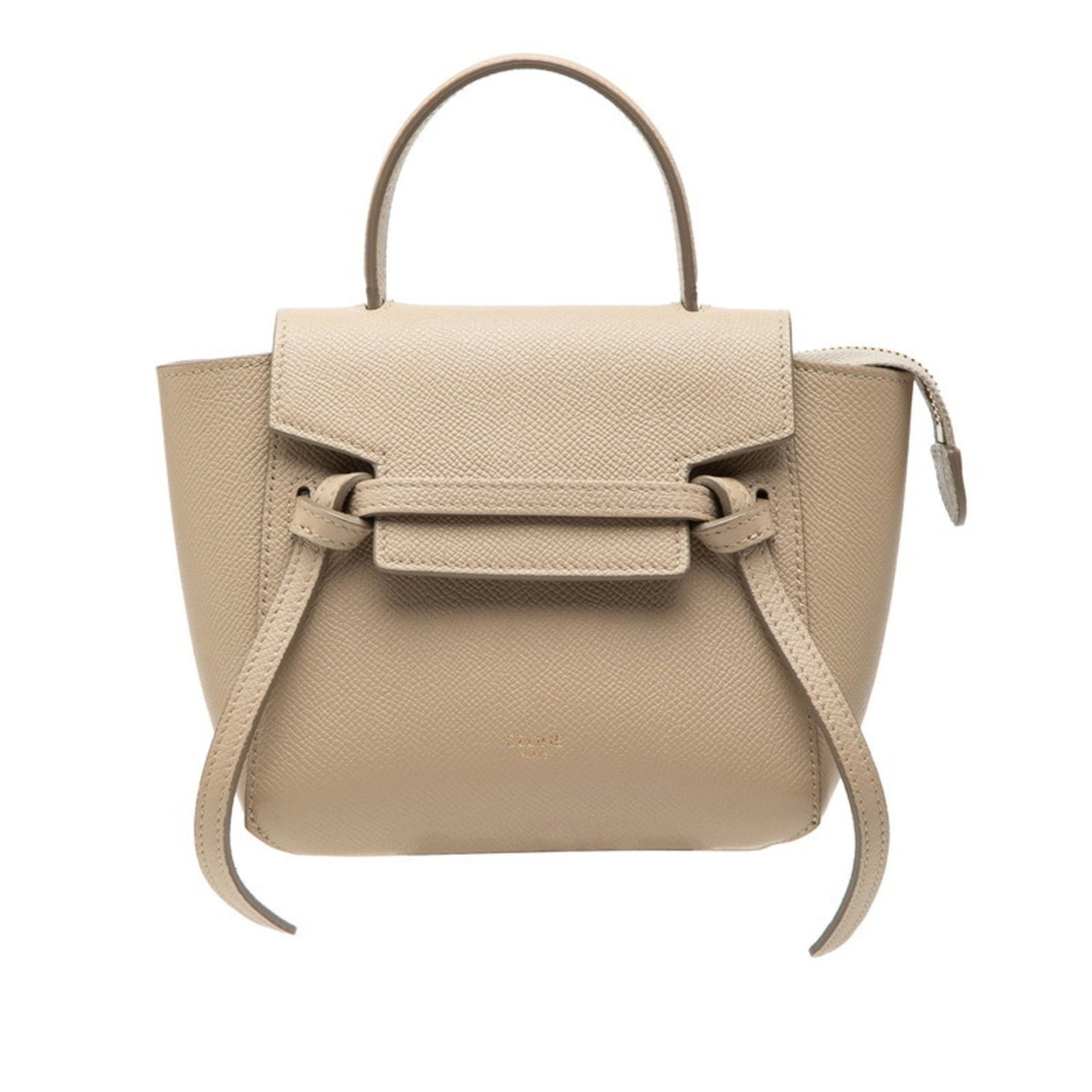 Celine Leather Handbag: Celine Leather Handbag A timeless Celine leather handbag in beautiful beige, perfect for adding a touch of sophistication to any outfit. With its classic design and high-quality materials, this pre-ow