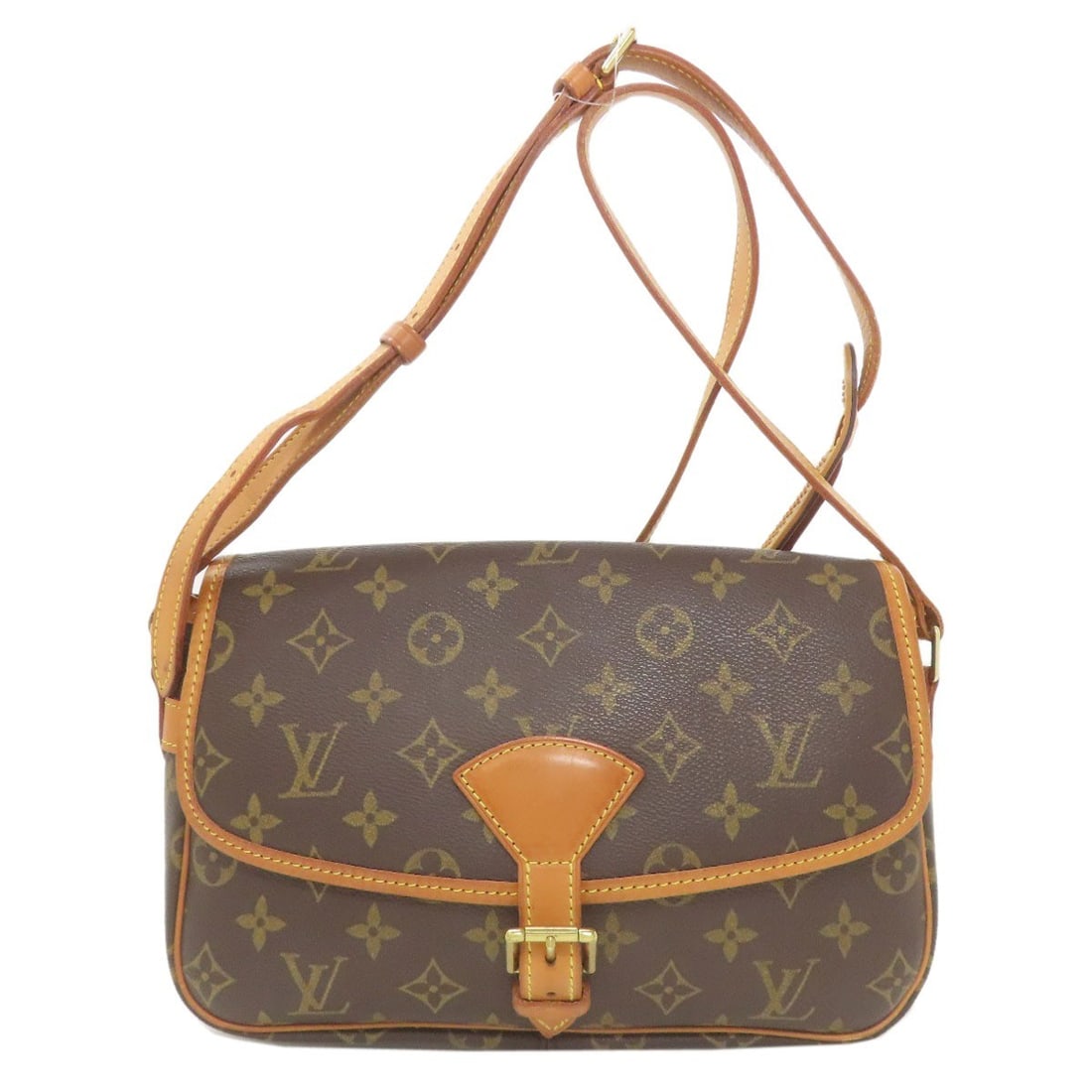 Louis Vuitton Sologne M42250 Monogram Canvas Shoulder Bag: Louis Vuitton Sologne M42250 Monogram Canvas Shoulder Bag Experience the timeless elegance of Louis Vuitton with this stunning Monogram Sologne shoulder bag, crafted from iconic monogram canvas and bo