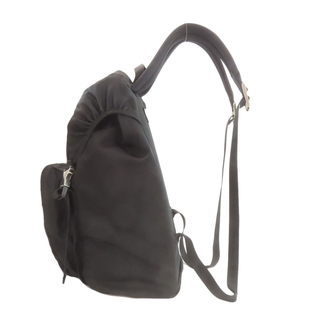 Prada V135 Logo Hardware Nylon Backpack - 3