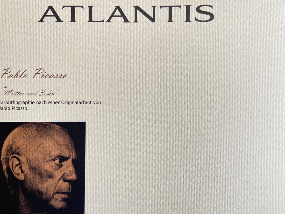 Numbered Pablo Picasso Lithograph - 7