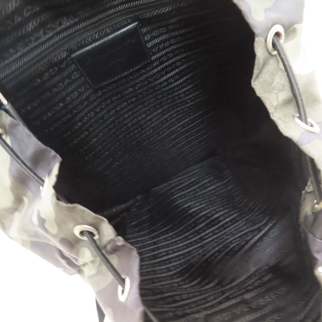 Prada Camouflage Pattern Nylon Backpack - 5