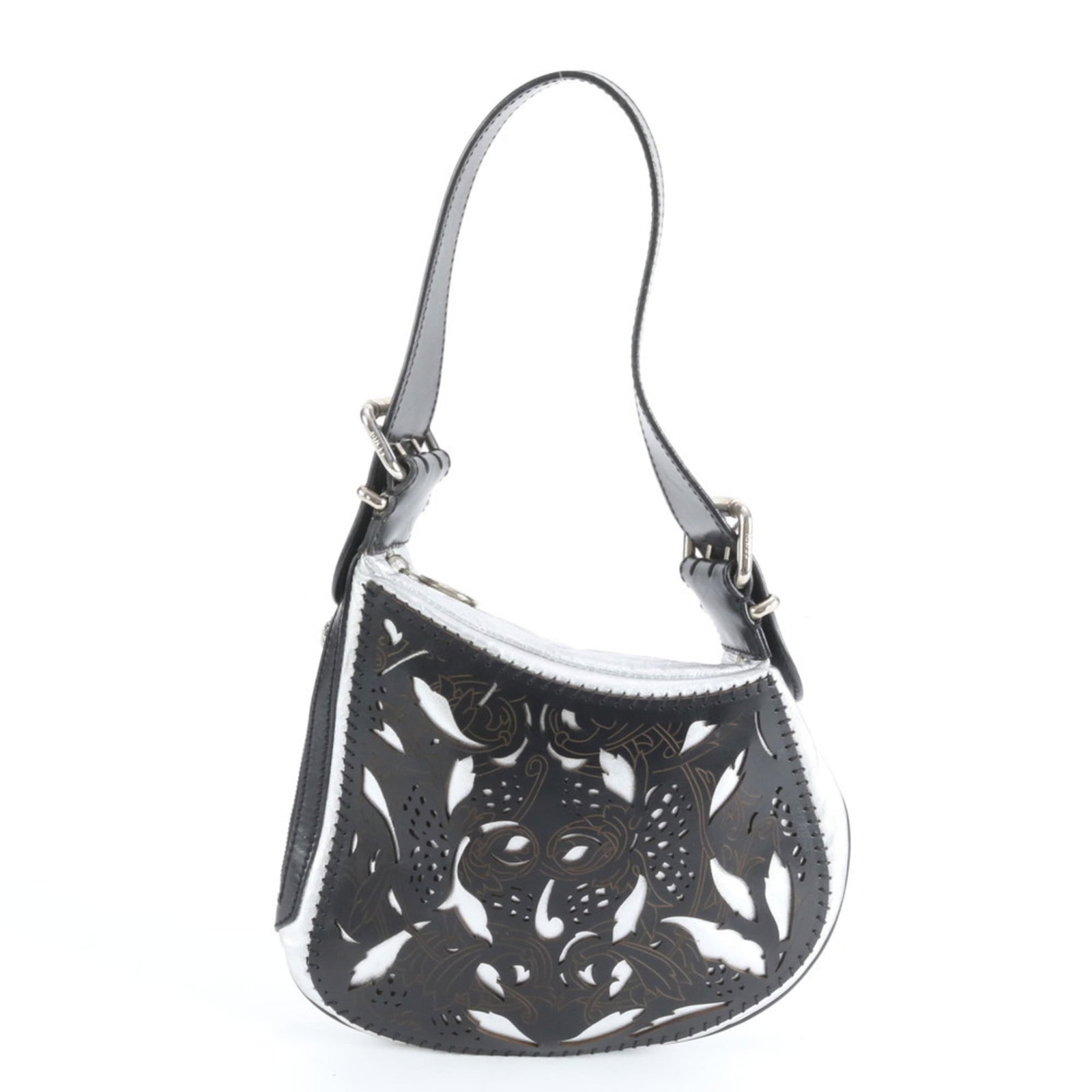 Tote Bag Leather - Fendi Handbag - Shoulder Bag: Tote Bag Leather - Fendi Handbag - Shoulder Bag A sleek and sophisticated Fendi tote bag, crafted from rich black leather with subtle silver accents, boasts a timeless design that exudes luxury. With