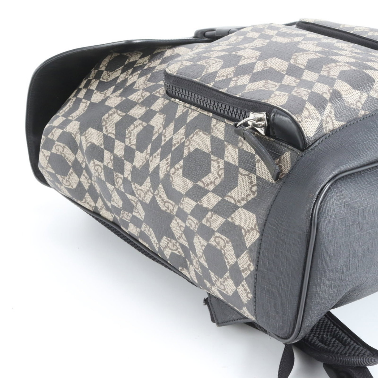 Gucci Coated Canvas Backpack - 6