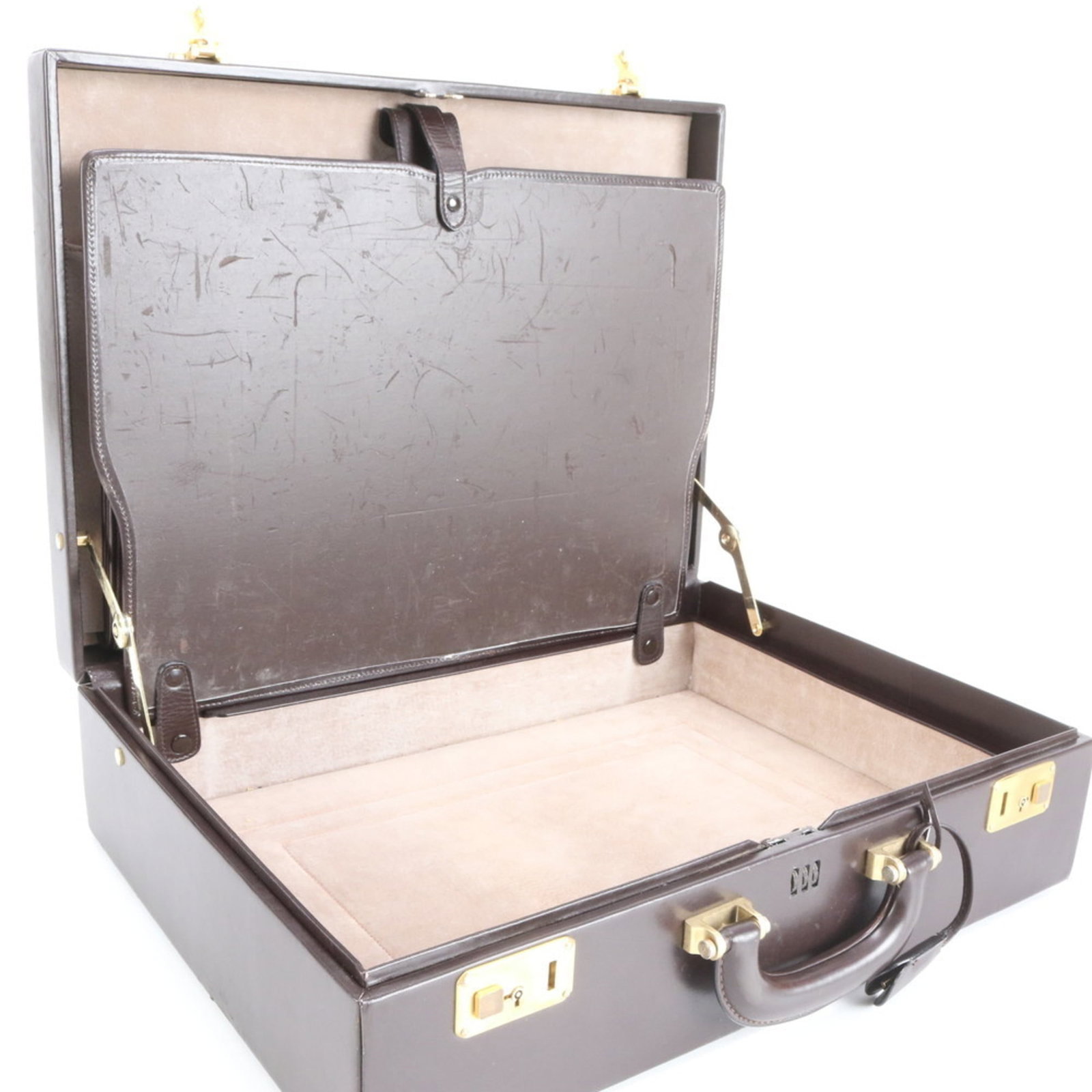 Loewe Attach Case in Leather - 10